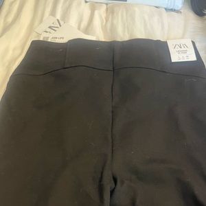 Zara High Waisted Leggings Size L